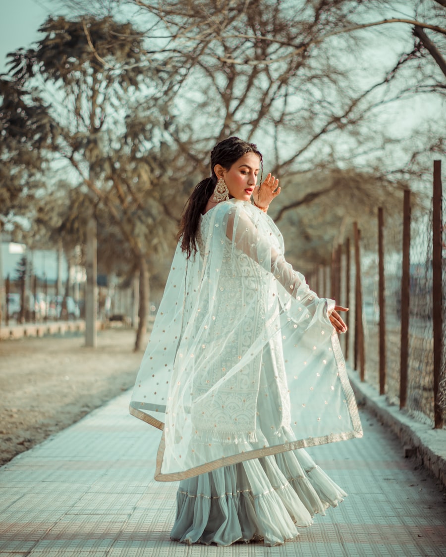 Bridal Lehenga — Champagne (Sample)
